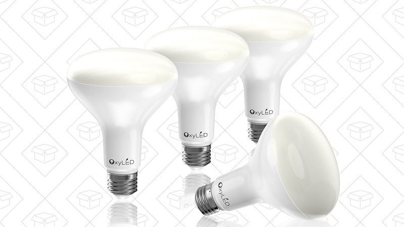 4-Pack OxyLED BR30 LED Bulbs, $10 with code 4OXYBR30